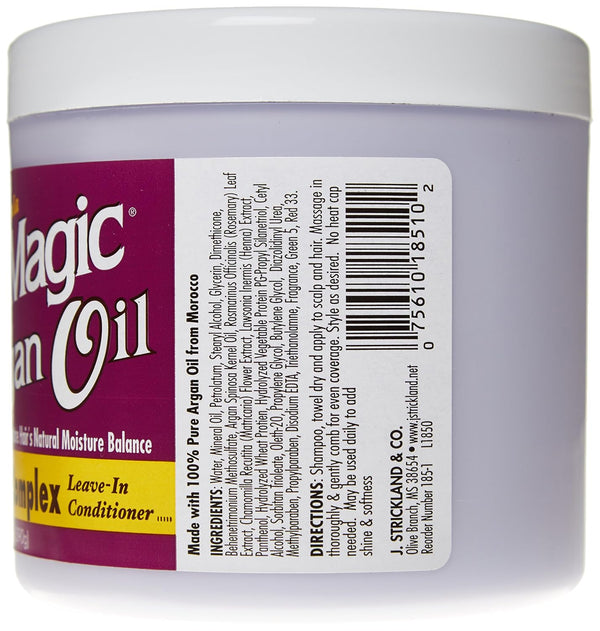 Blue Magic Argan Oil Herbal Complex Leave‑In Conditioner 390g