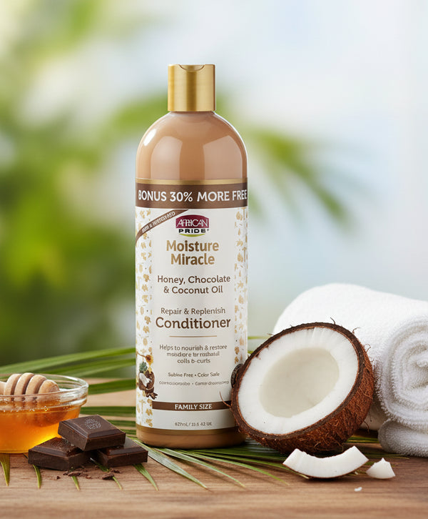 African Pride Honey Chocolate & Coconut Oil Conditioner 474ml