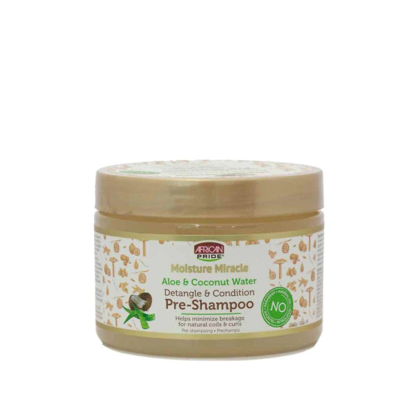 African Pride Moisture Miracle Aloe & Coconut Pre-Shampoo 355ml