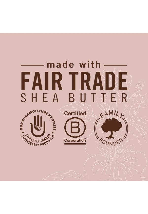 Shea Moisture Coconut & Hibiscus Curl & Shine Conditioner 384ml